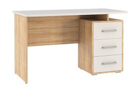 Стол компьютерный 1200 Лайт-2 дуб сонома/белый в Мегионе - megion.mebel-tymen.ru | фото