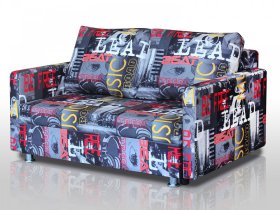 Диван Реал 120 с подлокотниками мьюзик в Мегионе - megion.mebel-tymen.ru | фото