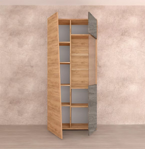 Аллегро-10 Шкаф двухдверный(со стеклом) Диал в Мегионе - megion.mebel-tymen.ru | фото