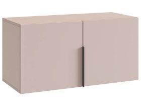 Антресоль двухдверная L800 Баско кашемир в Мегионе - megion.mebel-tymen.ru | фото