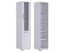 Стеллаж Лайт-2 белый/белый в Мегионе - megion.mebel-tymen.ru | фото