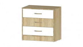 Детская Буратино Комод сонома/белый в Мегионе - megion.mebel-tymen.ru | фото