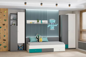 Детская Клео ОК-1, графит, миндаль, океан Диал в Мегионе - megion.mebel-tymen.ru | фото