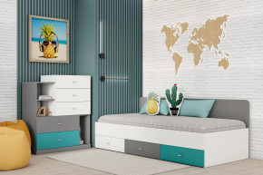 Детская Клео ОК-4, графит, миндаль, океан Диал в Мегионе - megion.mebel-tymen.ru | фото