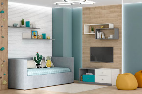 Детская Клео ОК-6, графит, миндаль, океан Диал в Мегионе - megion.mebel-tymen.ru | фото