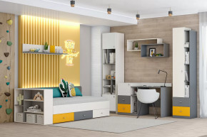 Детская Клео С-2, графит, миндаль, солнечный Диал в Мегионе - megion.mebel-tymen.ru | фото