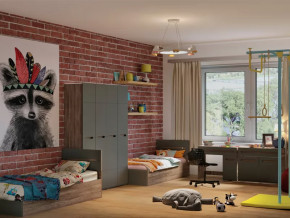 Детская Наоми графит нубук в Мегионе - megion.mebel-tymen.ru | фото