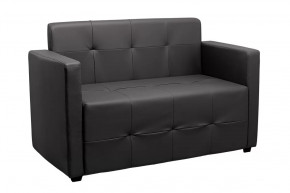 Диван 2-х местный Ситено (черный) в Мегионе - megion.mebel-tymen.ru | фото