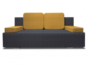 Диван Анри Shaggy Grafit-Shaggy Mustard кат. 2 в Мегионе - megion.mebel-tymen.ru | фото