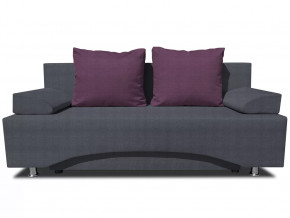 Диван Аристократ Shaggy Grafit-Shaggy Plum кат. 2 в Мегионе - megion.mebel-tymen.ru | фото