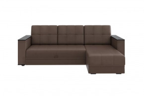 Диван АТЛАНТ угловой без столика Марика чёрный в Мегионе - megion.mebel-tymen.ru | фото