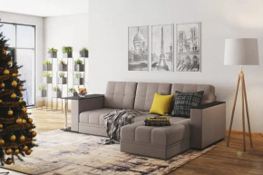 Диван АТЛАНТ угловой со столиком Капри 4 бежевый в Мегионе - megion.mebel-tymen.ru | фото