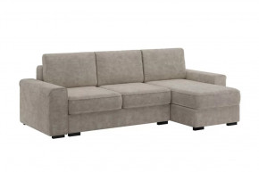 Диван-кровать угловой "Леон" жемчужно-серый в Мегионе - megion.mebel-tymen.ru | фото