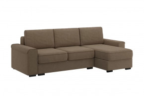 Диван-кровать угловой "Леон" песчаный в Мегионе - megion.mebel-tymen.ru | фото