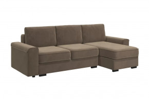Диван-кровать угловой "Леон" серо-бежевый в Мегионе - megion.mebel-tymen.ru | фото