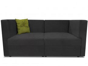 Диван модульный прямой Бергамо две секции Dream Grafit кат. 3 в Мегионе - megion.mebel-tymen.ru | фото