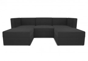 Диван модульный угловой Бергамо пять секций Dream Grafit кат. 3 в Мегионе - megion.mebel-tymen.ru | фото