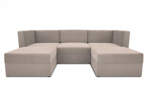 Диван модульный угловой Бергамо пять секций Savana plus Ivory кат. 1 в Мегионе - megion.mebel-tymen.ru | фото