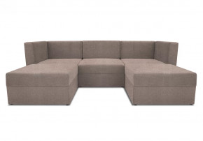 Диван модульный угловой Бергамо пять секций Savana plus Mocca кат. 1 в Мегионе - megion.mebel-tymen.ru | фото