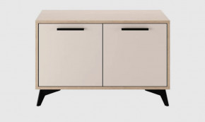 ЕВА Тумба 800 2С (ш800*г411*в509мм), Сатин в Мегионе - megion.mebel-tymen.ru | фото