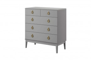 Фарго Комод 5 ящиков 890 Антрацит в Мегионе - megion.mebel-tymen.ru | фото