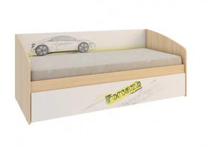 Кровать Форсаж (Софа) дуб сонома/белый в Мегионе - megion.mebel-tymen.ru | фото