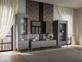 Гостиная модульная Фарго антрацит в Мегионе - megion.mebel-tymen.ru | фото
