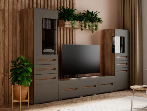 Гостиная Наоми графит нубук в Мегионе - megion.mebel-tymen.ru | фото