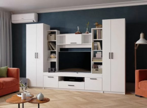 Гостиная СИДНЕЙ-2 (ш3000*г470*в2000мм), ЛДСП Белый в Мегионе - megion.mebel-tymen.ru | фото