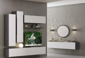 Гостиная Уна Лофт Композиция №8 в Мегионе - megion.mebel-tymen.ru | фото