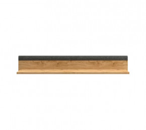 GRACE полка POL140 (Дуб наварра/Графит) в Мегионе - megion.mebel-tymen.ru | фото