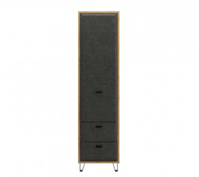 GRACE шкаф REG1D2S (Дуб наварра/Графит) в Мегионе - megion.mebel-tymen.ru | фото