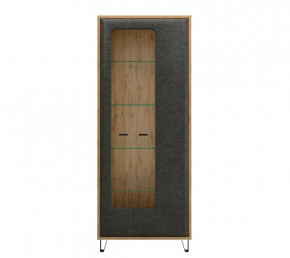 GRACE шкаф REG2W (Дуб наварра/Графит) в Мегионе - megion.mebel-tymen.ru | фото