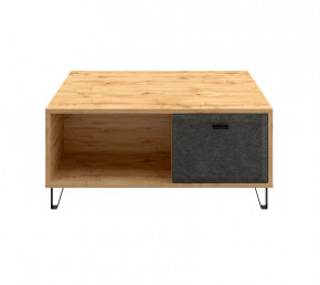 GRACE стол журнальный LAW2D (Дуб наварра/Графит) в Мегионе - megion.mebel-tymen.ru | фото