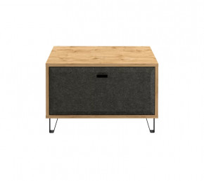 GRACE тумба KOM1K (Дуб наварра/Графит) в Мегионе - megion.mebel-tymen.ru | фото