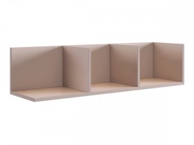 Полка навесная 2 Рич кашемир в Мегионе - megion.mebel-tymen.ru | фото