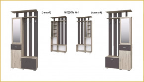 "ИМИДЖ" модуль №01, шкаф-вешалка с зеркалом в Мегионе - megion.mebel-tymen.ru | фото