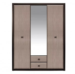 КОЕН шкаф с зеркалом SZF3D2S (Венге/Штрокс) в Мегионе - megion.mebel-tymen.ru | фото