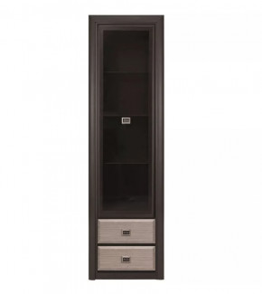 КОЕН шкаф-витрина REG1W2S (Венге/Штрокс) в Мегионе - megion.mebel-tymen.ru | фото