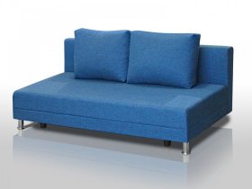 Диван Комфорт Лайт без подлокотников 2 подушки denim в Мегионе - megion.mebel-tymen.ru | фото