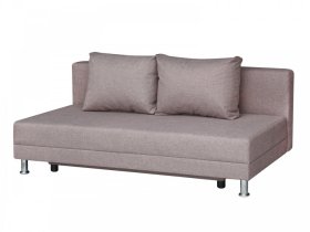 Диван Комфорт Лайт без подлокотников 2 подушки латте в Мегионе - megion.mebel-tymen.ru | фото