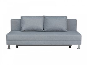 Диван Комфорт Лайт без подлокотников 2 подушки грей в Мегионе - megion.mebel-tymen.ru | фото