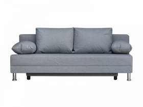 Диван Комфорт без подлокотников 4 подушки грей в Мегионе - megion.mebel-tymen.ru | фото