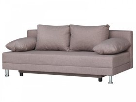 Диван Комфорт без подлокотников 4 подушки латте в Мегионе - megion.mebel-tymen.ru | фото