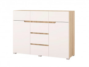 Комод Анталия 1200 Сонома-Белый софт в Мегионе - megion.mebel-tymen.ru | фото