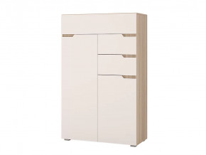 Комод Анталия Сонома-Белый софт в Мегионе - megion.mebel-tymen.ru | фото