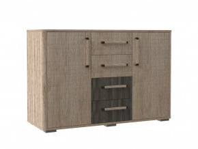 Комод К-3.0 ВЕРСАЛЬ-2 Дуб баррик/Ясень анкор/Белый в Мегионе - megion.mebel-tymen.ru | фото