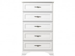 Комод Kentaki S320-KOM5S белый в Мегионе - megion.mebel-tymen.ru | фото