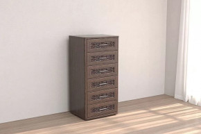 Комод Кэт-4 6 ящиков Венге Диал в Мегионе - megion.mebel-tymen.ru | фото