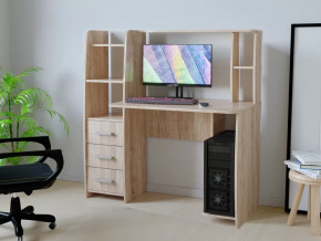 Компьютерный стол КЛ №6.3 Дуб баррик в Мегионе - megion.mebel-tymen.ru | фото